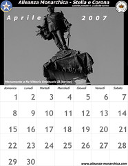 Calendario aprile  2007