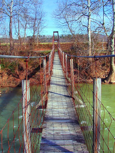 Suspended Footbridge