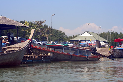 boat landing in phuket