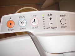 Japanese Toilet Close-up