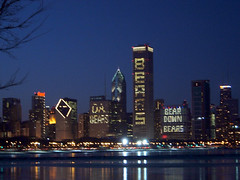 Chicago Skyline - Chicago Bears Support