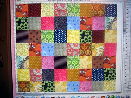 Quilt Mock-up on Photoshop