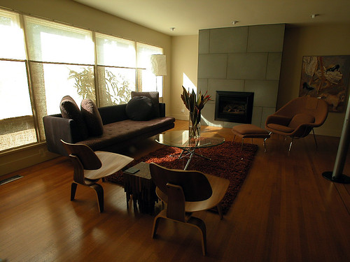 Modern living space interior design fashion trend 2009