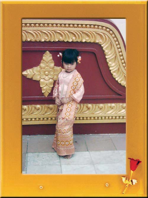 Traditional Burmese Dress