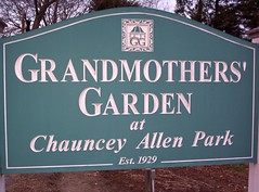 Grandmother's Garden sign
