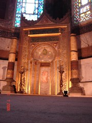 Mihrab Di Dlm Hagia Sofia, Istanbul, Turkey