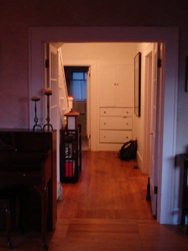 Hallway-looking in from the living room