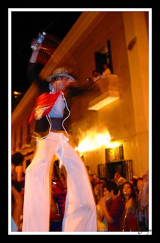 Fiestas De La Calle San Sebastian. Fiesta de la Calle San Sebastian. January 2005