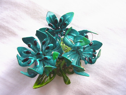 Vintage Lily Brooch by madelinetosh