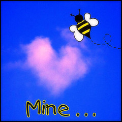 Bee mine...  valentine card