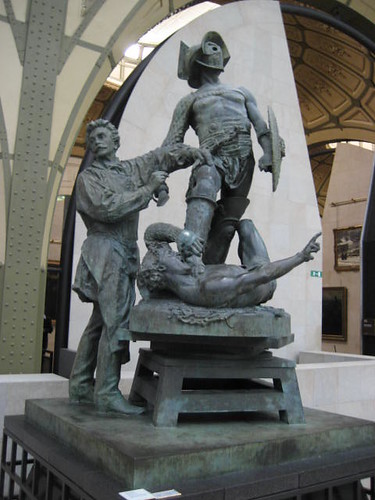 Sculpture of Sculptor Sculpting