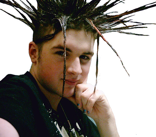 Spike Hair Men Hairstyles With Punk Rock Styles