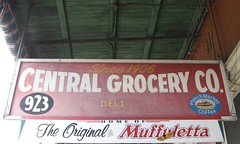 Central Grocery sign