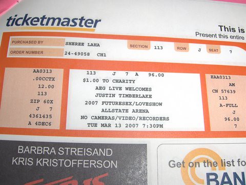 Justin Timberlake & Pink Concert by Sheree K