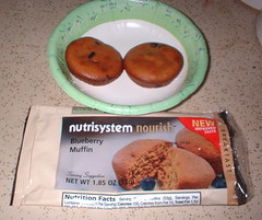 NutiSystem blueberry muffins