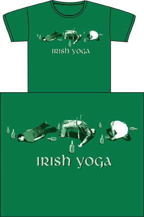 Irish Yoga T-shirt logo