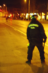 Budapest riot police, 2007