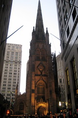 NYC - Financial District: Trinity Church by wallyg, on Flickr