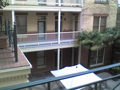 San Antonio balcony view