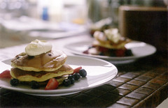 My photo of blueberry pancakes