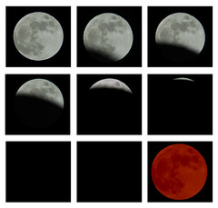 Lunar Eclipse Scotland March 07 - by Project 404