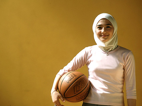 Jordanian Muslim girl's photo