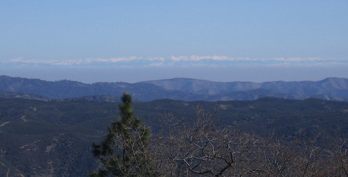 Snow-capped Sierra to the east
