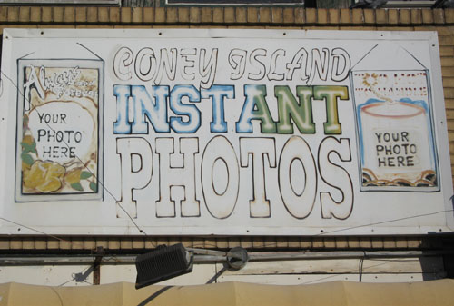 Coney Island Instant Photos
