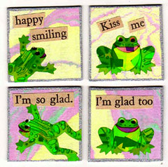 Smiling frogs - 4 inchies