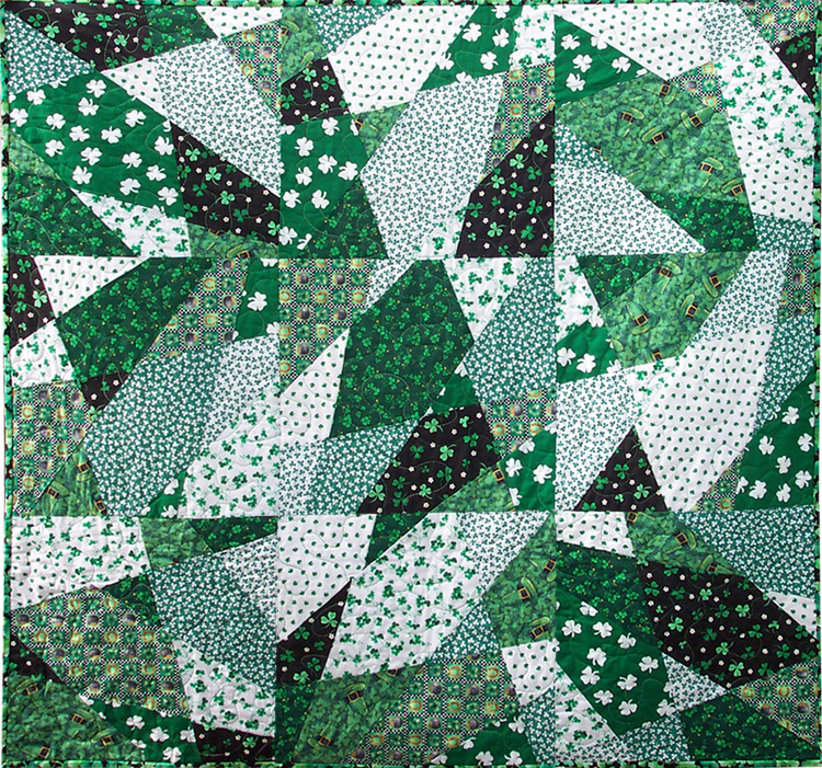St. Patrick's Day quilt