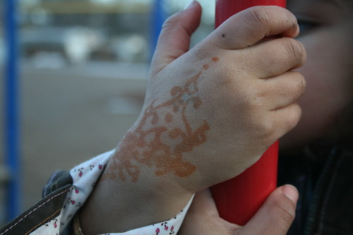 Henna Tattoo in hand