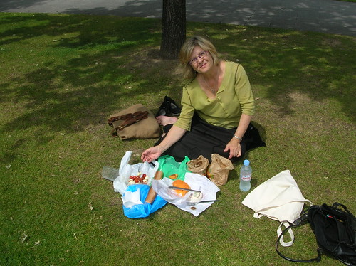 when we had a picnic in Paris