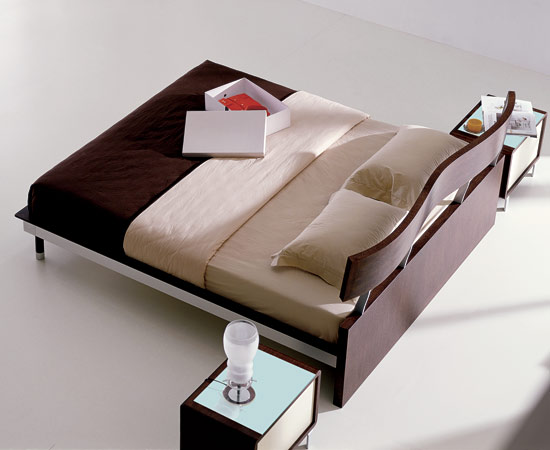 Contemporary Platform Bed, modern interior design, home decor, home decoration, modern interior
