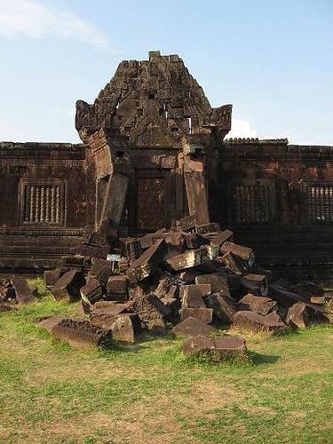 Les ruines de Wat Phu Champasak