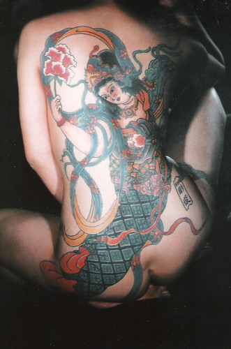 Tattooed Lady - Japanese Style 