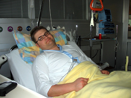 Karl in the Swiss Hospital