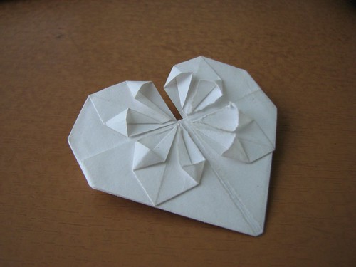 Photo Credit: Origami Heart on Flickr, Creative Commons. Write a love letter 