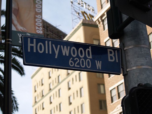Hey mom, I am in hollywood! Foto de Flickr, cortesía de bossco