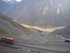 Winding road to Mendoza