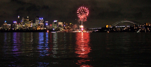 Fireworks over Sydney