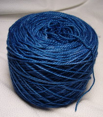 Sundara Yarn - Caribbean over Light Blue Sock Yarn
