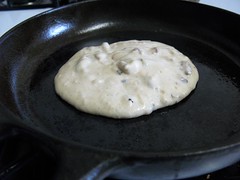 Nutty Pancakes- starting to cook.jpg