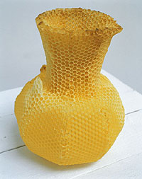 honeycomb-vase