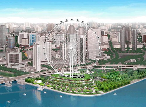 The Completed Singapore Flyer