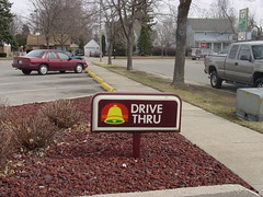 Taco Bell Drive Thru Sign