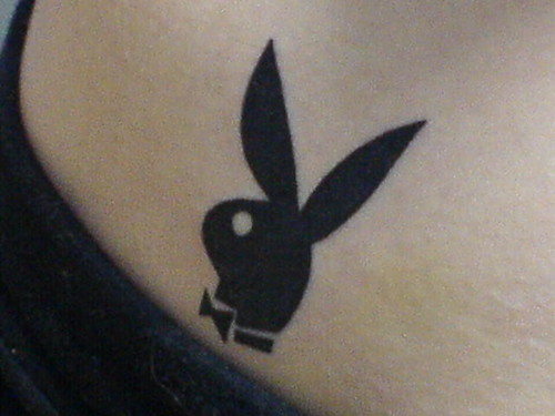 playboy bunny. skin. tattoo
