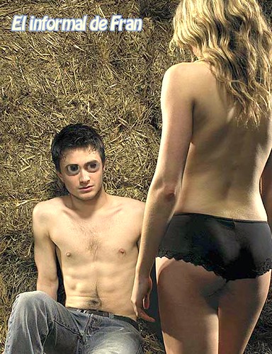 Harri Potter  se desnuda