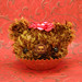 Amigurumi caramel and chocolate cupcake bear