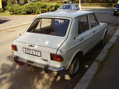 The rear shape reminds me of the Zastava 1100 we used to own 