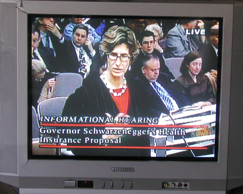 Senate Hearing on television
